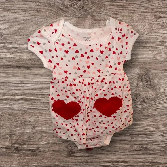 Carter's Baby Girls' 2-Piece Valentine's Day Dress Set  size 6m - Picture 3 of 7